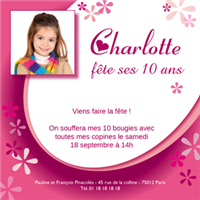 un modele de carte anniversaire