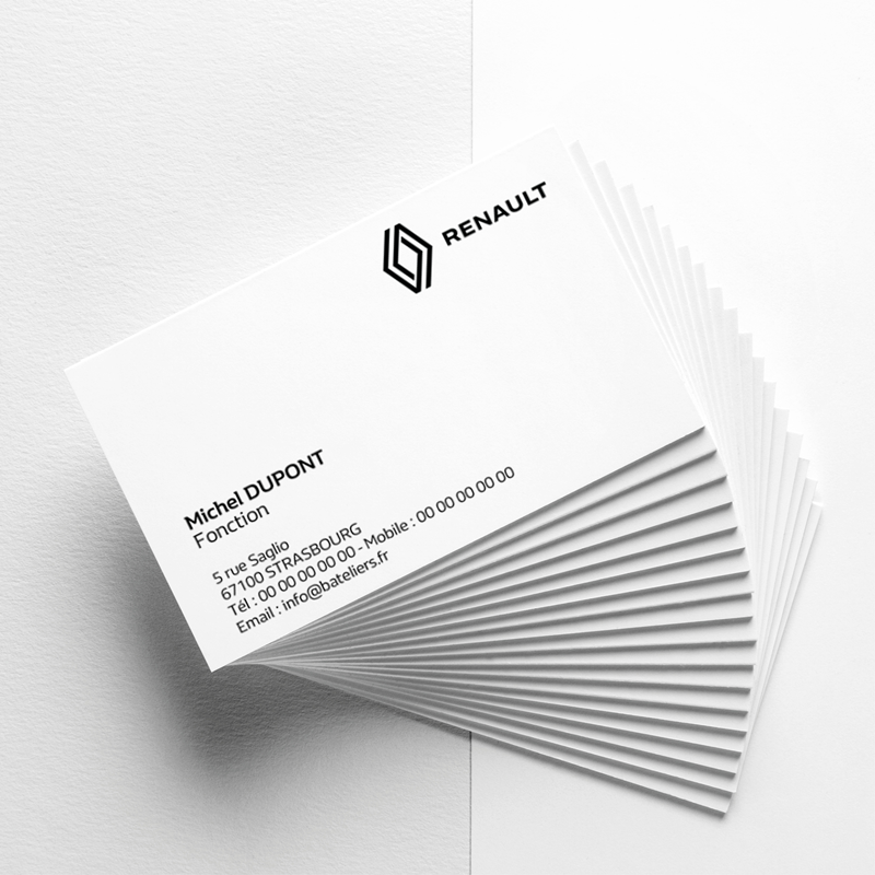 modele de carte de visite agent commercial