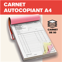 Livraison Carnet 140 X 105 Mm Autocopiant Dupli Elve Carnet Livraison Papier Carbone