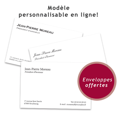 Carte classique -  Gauche 