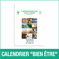 Calendrier Pharmacie 2023 "Bien Être"