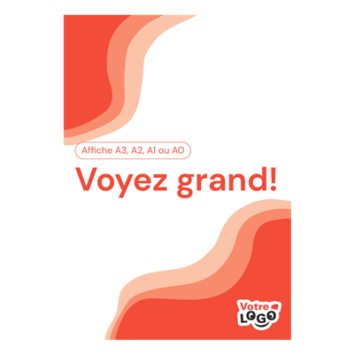 Affiches Photo A3 écologique