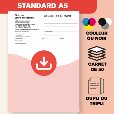Carnet A5 Standard