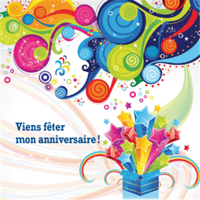 Carte d'anniversaire Cadeau 2