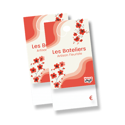 Étiquettes prix grand format