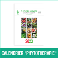 Calendrier Pharmacie 2023 &quot;Phytotherapie&quot;