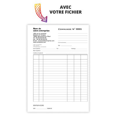 Carnet A4 Standard