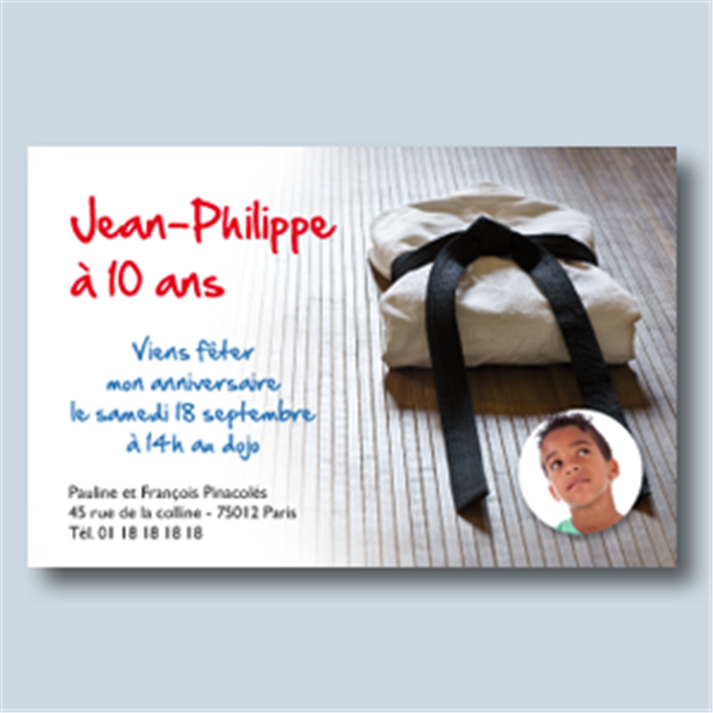 Carte Anniversaire Garcon