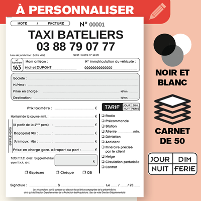 Factures Taxi