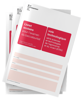 Livret scolaire voie technologique STAV