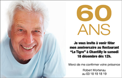 Carte d'anniversaire adulte